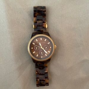 Michael Kors Tortoise Shell Watch